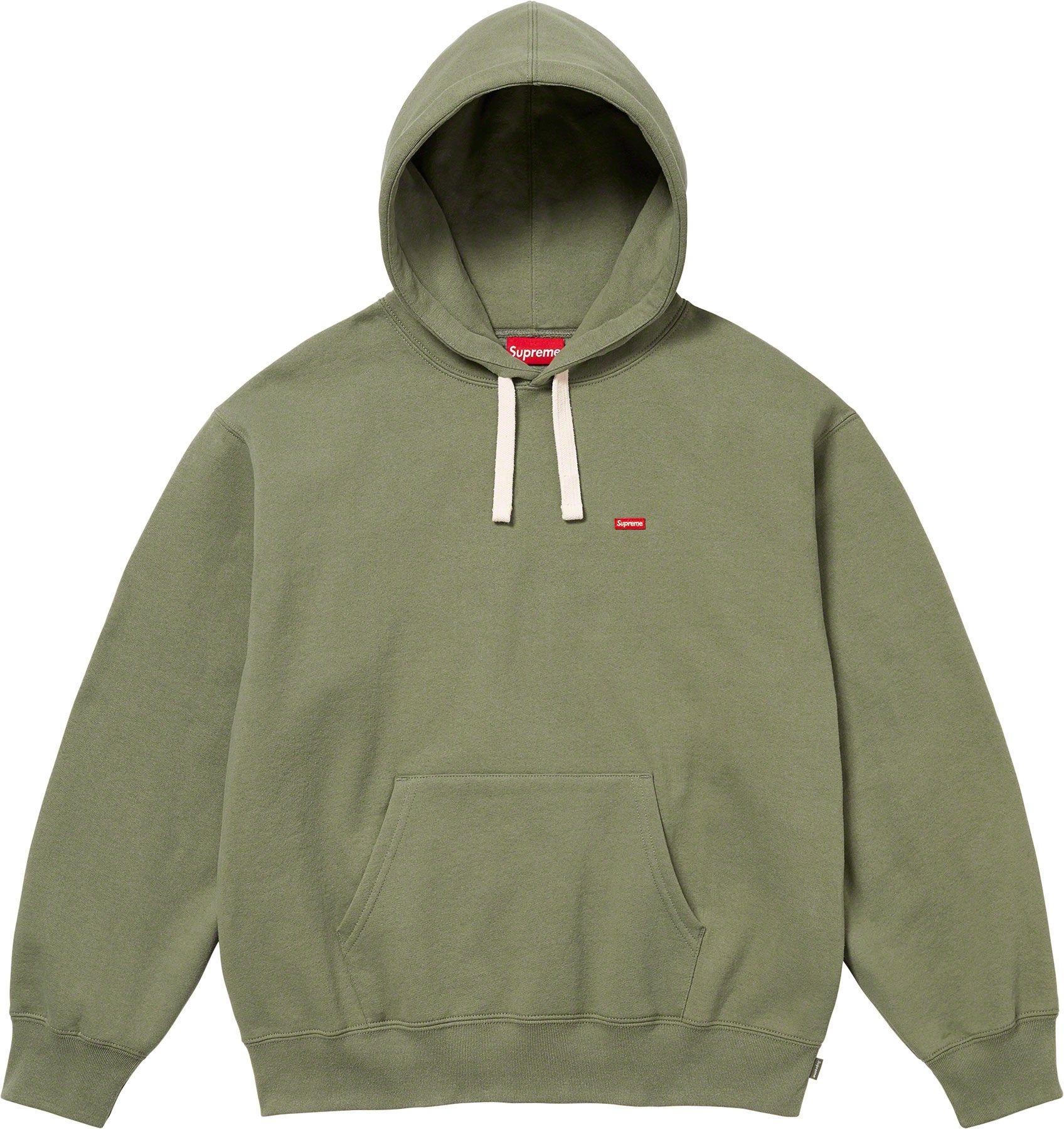 Small Box Drawcord Hooded Sweatshirt view 11